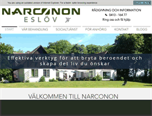 Tablet Screenshot of narconon-eslov.com